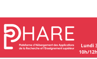 Participez a l’evenement PHARE